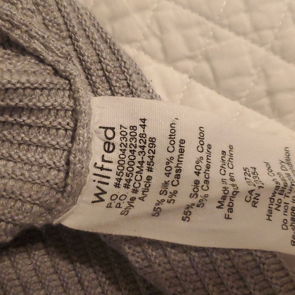 Wilfred Women's Silk Cotton Top - Picture 6 of 12